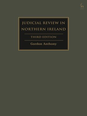 cover image of Judicial Review in Northern Ireland